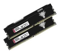 Yongxinsheng 2666MHz DDR4 32GB Kit (2x16GB) Desktop Ram PC4-21300 Dimm Non-ecc Unbuffered 1.2V 288-Pin CL19 PC Computer Memory Udimm Componenti Memoria Upgrade Module (Nero)