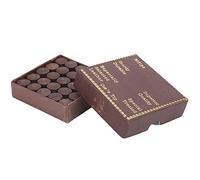 YONGZURA 11mm Snooker Cue Tips | High - Density Leather for Enhanced Ball Control/Spin/Accuracy | 50pcs Pool Cue Stick Tips Kit for Billiards/Eight Ball Games