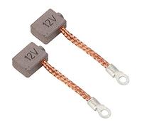 YONGZURA 2PCS Marine Motor Carbon Brush Replacement | Excellent Alloy Steel Spring for 50-88 Pounds Electric Propeller | Sturdy Boat Motor Accessory/Easy to Install