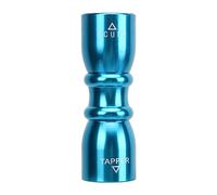 YONGZURA 3 in 1 Pool Cue Tip Shaper & Scuffer | Aluminum Billiard Cue Accessories Tool | Effective Tip Shaper for Better Ball Control/Grip Enhancement | Lightweight & Long - Lasting (Blue)