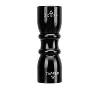 YONGZURA 3 in 1 Pool Cue Tip Shaper & Scuffer | Aluminum Billiard Cue Accessories Tool | Effective Tip Shaper for Better Ball Control/Grip Enhancement | Lightweight & Long - Lasting (Black)