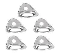 YONGZURA 316 Stainless Steel Climbing Hanger | 5PCS Heavy Duty Anchor for Rappelling/Rescue | Sturdy with Connection Hole