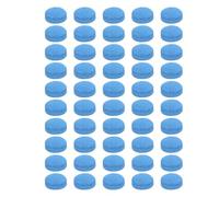 YONGZURA 50PCS Leather Pool Cue Tips | 9MM / 10MM / 13MM Replacement for Billiard Sticks | High - Friction Snooker Accessories with Storage Box (9mm)