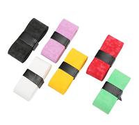 YONGZURA 6pcs Multicolor Tennis Overgrips | Secure - Grip & Sweat - Absorbent PU Grip | for Badminton/Squash/Fishing Rod | 0.75mm Thin & Comfortable | 6 Vibrant Colors