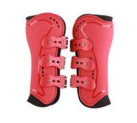 YONGZURA Cavallo anteriore Leg Boots | Breathable Shock Absorbing Leg Guards | Secure Grip Boots for Jumping/Training/Riding | Lightweight & Comfortable Neoprene Design (M)