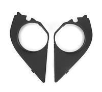 YONGZURA Fog Lamp Cover for Your Vehicle 5 Series E60 E61 2003-2010 | ABS Grille Guard Frame Protector | Left & Right Side Pair | Helps Avoid Scratches & Particles (A pair of 51117896603+51117896604)