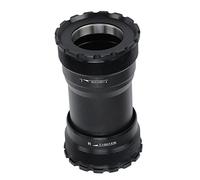 YONGZURA Mountain Cycling Bottom Bracket | 30 mm lega di alluminio sigillato | Press Fit Bearing for Road/Off - Road | Protective & Weather - Proof Design | T47 Compatible