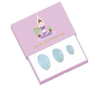 Yoni Egg per esercizi di Kegel Yoni Egg in opalite non forato 3 dimensioni Palla da massaggio per esercizi di Kegel per donne