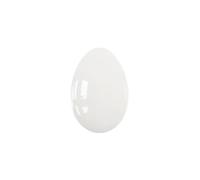 Yoni Egg - Uovo di giada naturale non forato, per esercizi di Kegel, pavimento pelvico, esercizi muscolari, quarzo rosa, giada bianca, 45 x 30 mm