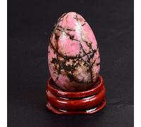 Yoni Eggs for women30*20 Small Massage Egg Yoni Ball Natural Stone Amethyst Jade Crystal non forato massaggiatore, rodolite 30 x 20 mm