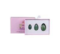 Yoni Eggs Jade Stone Egg To Train Pc Muscles for Women,Green Yt 3Pcs/Set