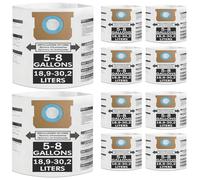 Yonice Confezione da 6 per sacchetti da 5 a 8 galloni, tipo E - 90661 9066133; aspirapolvere tipo H 90671 9067133, sacchetti filtranti monouso