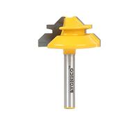 Yonico 15129Q Small Lock Miter 45DEGREE router bit, 1/5,1 cm
