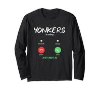 Yonkers Sta chiamando e Devo Andare a New York in Viaggio Maglia a Manica
