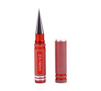 YONMFRDS Parti Generali RC Car Foro Apri Strumento Aeromodellismo Punzone Trapano Alesatore 0-14mm Adatto per La Lavorazione di Modello di Produzione Foro Apri Modello RC Strumento Smontaggio(Red)