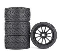 YONMFRDS per 1/8 1/10 2 Pezzi 4 Pezzi Ruote Pneumatici in Gomma 144 Mm * 70 Mm Adattatore 17 Mm RC Modello di Auto Telecomandata Monster Truck Parti RC Auto Pneumatici(4 PCS)