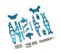 YONMFRDS per HBX 16889 16889A 16890 SG1601 SG1602 1/16 Tiranti Metallo Set Bracci Oscillanti Ricambi Auto RC Accessori Aggiornamenti E Sostituzioni Parti Aggiornamento RC(Blue)