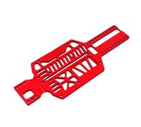 YONMFRDS per Mini-Q8 Q9 1/28 90 94 98 102 106 110 114 118 122mm Piastra Inferiore Multi per Passo in Metallo Ricambi Auto RC Accessori Sostituzione Aggiornamento Parti Aggiornamento RC(Red)