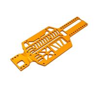 YONMFRDS per Mini-Q8 Q9 1/28 90 94 98 102 106 110 114 118 122mm Piastra Inferiore Multi per Passo in Metallo Ricambi Auto RC Accessori Sostituzione Aggiornamento Parti Aggiornamento RC(Yellow)