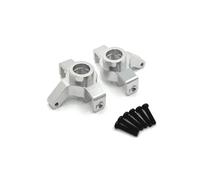 YONMFRDS per MJX 14301 14302 1/14 Coppa dello Sterzo Metallo Telecomando Auto Veicoli Cingolati Parti Accessori Aggiornamenti Sostituzioni Utilizzo Parti Aggiornamento RC(Silver)