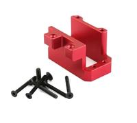YONMFRDS per Traxxas per Sledge 1/8 Supporto Servo in Metallo RC Auto Camion Fuoristrada Veicoli Cingolati Parti Accessori Aggiornamenti Sostituzioni Parti Aggiornamento RC(Red)