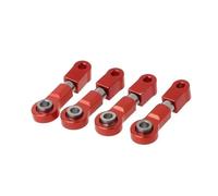 YONMFRDS per Wltoys P929 P939 K969 K979 K989 K999 1/28 4 Pezzi Superiori in Metallo Braccio Oscillante RC Accessori Auto Aggiornamenti Sostituzione E Riparazione Parti Aggiornamento RC(Red)