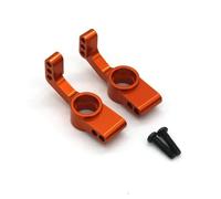 YONMFRDS per ZD DBX-10 10427S 9106S 1:10 Ruota Posteriore Metallo per Seat 7189 RC Auto Telecomandata Veicoli Fuoristrada nel Deserto Accessori Ricambi Parti Aggiornamento RC(Orange)