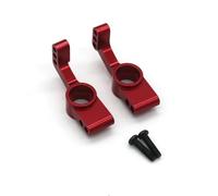 YONMFRDS per ZD DBX-10 10427S 9106S 1:10 Ruota Posteriore Metallo per Seat 7189 RC Auto Telecomandata Veicoli Fuoristrada nel Deserto Accessori Ricambi Parti Aggiornamento RC(Red)