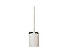 YONMLEDO Scopino E Supporto per Toilette Scopino for WC con Manico Lungo in Alluminio, Uno Strumento for spazzole for Il Lavaggio della Toilette Domestica(White)