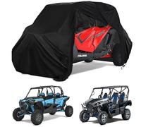 YONQIFON Copertura UTV 4 posti resistente cerniera 420D impermeabile per Kawasaki Teryx 4, Polaris Ranger Crew, RZR, General 4, CFMOTO Uforce 1000 XL, Can am Max, Honda Pioneer 700, 1000-5/6, Yamaha