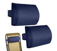 Yonuaret Cuscino Poggiatesta Cuscino Per La Testa Per Sedie A Sdraio Regolabe In Altezza, Comodo, Cuscino Universale Per Sdraio Da Giardino Con Cinghia Elastica Per Corte, Picnic, Spiaggia