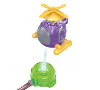 Yonuaret Giocattolo sprinkler d'acqua, giocattoli per missili sprinkler - Giocattolo di razzo per esterni d'acqua,Attività di schizzi, design per elicotteri, gioco di piscina per giardino del cortile