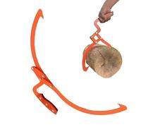 Yonuaret Pinze Per Sollevare Tronchi | Pinza Resistente Antiscivolo - Attrezzi Per Gestione Tronchi,Per Campeggio Gestione Legna Sollevamento Trascinamento Trasporto Forestale Lavorazione