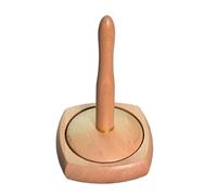 Yonuaret Porta Gomitolo per Lavorare all'Uncinetto - Accessorio Filatore per Maglia | Supporto Fisso in Legno Antiscivolo per Lavorazione A Mano - Hobby Tessitura Artigianato Cucito Maglia Uncinetto