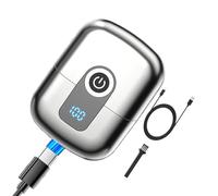 Yonuaret Rasoio Elettrico Da Barba - Trimmer Ricaricabile Per Barba Con Doppia Testina - Rasoio Impermeabile Compatto con Coperchio Magnetico Antipolvere per Casa Auto Campeggio