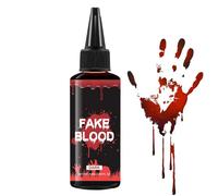 Yonuaret Sangue artificiale lavabile, 50 ml, per Halloween, per appassionati di truccatori, feste in costume, feste a tema e appassionati di orrore