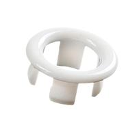 Yonuaret Tappo per troppopieno per lavandino, coperchio per troppopieno per lavabo,Copri foro tondo per lavabo da bagno - Tappi per fori per lavello con rotondi a doppio strato da 22-24 mm