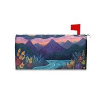 Yoogain Bohemian Purple Magic Scene Decorative Mailbox Coperture magnetiche per l'autunno Unico st Patrick Mailbox Covers Standard Size Cover para buzon