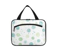 Yoogain Boho Simple Style Galaxy Circles appeso grandi borse da toilette per le donne con gancio, borsa snack espandibile di design per gli elementi essenziali per le donne vacanza organizador de