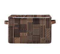 Yoogain Bronzo con più modelli cestini, cestini decorativi pieghevoli impermeabili con manico robusto decorazioni per scarpe