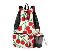 Yoogain Cartoon Pomodoro Rosso Modello Carino Coulisse Borse Per Gli Uomini Donne Borsa Da Piscina Con Tasche Tirare Stringa Back Pack Dry Wet Separ