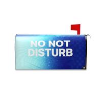 Yoogain Copertura decorativa per cassetta postale minimalista non disturbare blu per il Ringraziamento Unico Pasqua copertura magnetica per cassetta postale dimensioni standard Caja de correos