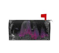 Yoogain Coperture magnetiche decorative della cassetta della posta della città per l'estate unica primavera delle coperture magnetiche di dimensione standard Caja de correos