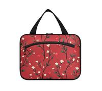 Yoogain Dragoncello Borse da appendere vintage per le donne viaggiano con gancio, designer essenziali borse trucco per le donne must haves viaggio estuches para maquillaje L, Dragoncello Vintage