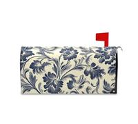 Yoogain Elegante Retro Motivo Floreale Decorativo Casella Postale Copertura per il Ringraziamento Unico Patriottico Delle Cassette Postali Coperture Standard Size Cover para buzon