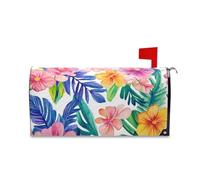Yoogain Estate Fiori Tropicali Decorativi Mailbox Postale Copertura per la Primavera Unico Memorial Day Mailbox Dimensioni Standard Cover para buzon