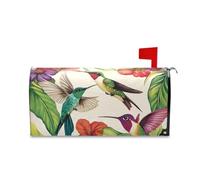 Yoogain Foreste colibrì beige decorativo copertura per cassetta postale per l'autunno unico magnetico copertura di dimensioni standard estate para buzon