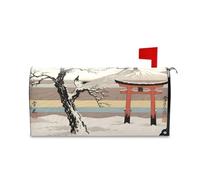 Yoogain Giapponese Santuario Decorativo Mailbox Coperture Magnetiche per Patricks Unico Pasqua Magnetica Copertura Della Cassetta Postale Standard Size Cover para buzon