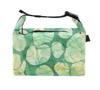 Yoogain Green Cell Pattern Womens Lunch Bag Insulated Ladies Lunch Bag Pack per il personale medico dell'ospedale