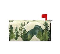 Yoogain Lapac Safaris Mountain Design Copertura decorativa per cassetta postale per il Memorial Day Unique Patricks Day Copertura per cassetta postale di dimensioni standard per buzon